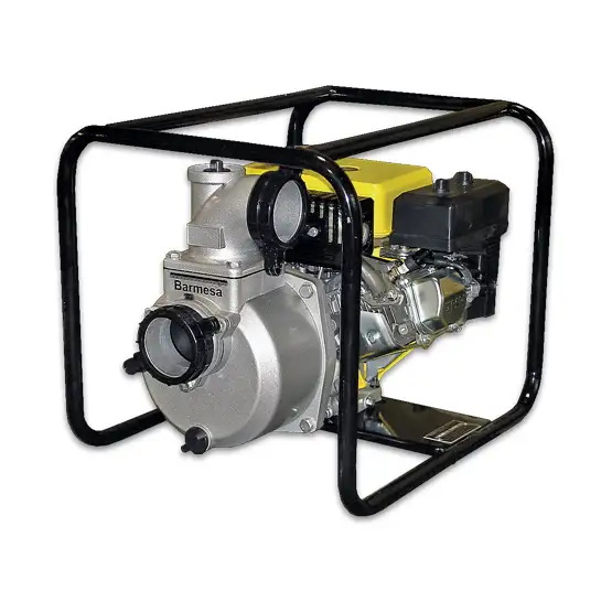 Bomba autocebante modelo AL13M con motor de gasolina de Barmesa Pumps