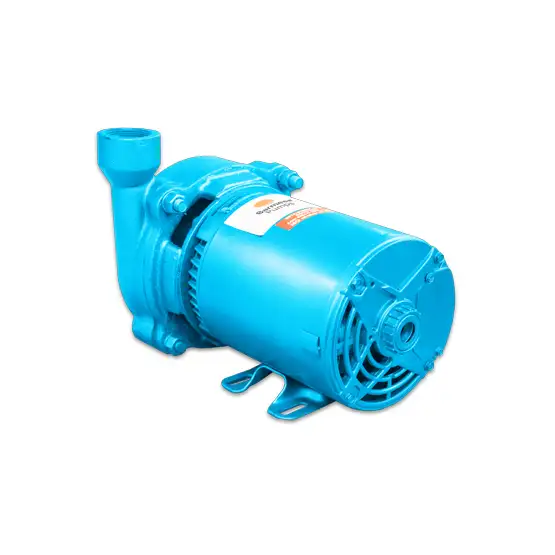 Vista posterior de la bomba centrífuga de alta presión modelo IC 1.5 de Barmesa Pumps, utilizada en sistemas que necesitan alta presión y eficiencia energética.