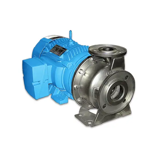 Bomba centrífuga en acero inoxidable modelo PS de Barmesa Pumps diseñada para aplicaciones sanitarias