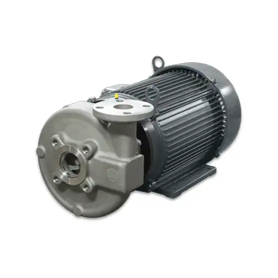 Bomba centrífuga inoxidable modelo BCSF de Barmesa Pumps para aplicaciones sanitarias y de proceso