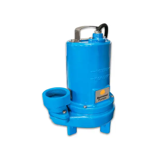 Bomba sumergible para aguas negras modelo 3SE-SS de 1 HP de Barmesa Pumps