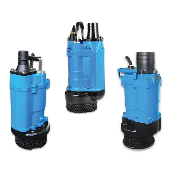 Bomba sumergible para desagüe serie KTM de Barmesa Pumps diseñada para evacuación de agua