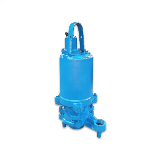 Bomba sumergible trituradora modelo SGV de 3 HP de Barmesa Pumps para procesos de saneamiento
