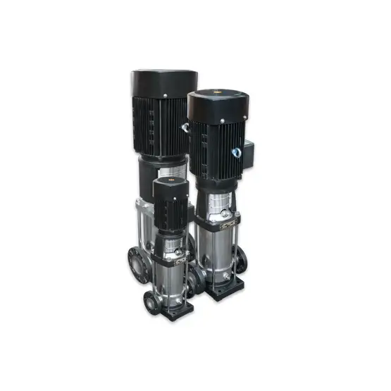 Bombas multietapas verticales serie BMV de Barmesa Pumps para alta presión