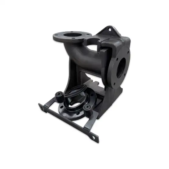 Codo de acoplamiento móvil modelo CAM2 de Barmesa Pumps para instalación de bombas sumergibles