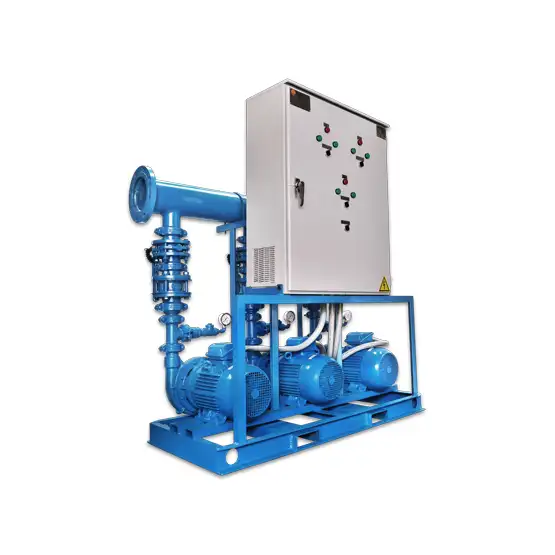 Equipo presurizador modelo EPS-02 de Barmesa Pumps para sistemas de abastecimiento de agua