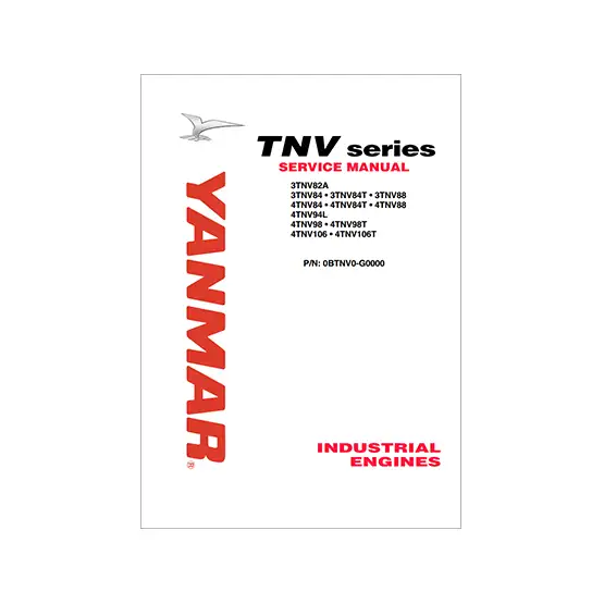 Portada de manual para motores Yanmar