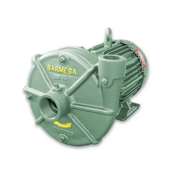 Vista derecha de la bomba centrífuga de alta presión modelo IA1½-5-2 de Barmesa Pumps