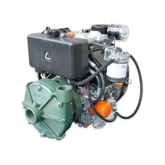 Vista derecha de la bomba centrífuga de alta presión modelo IA1½-5-2 de Barmesa Pumps