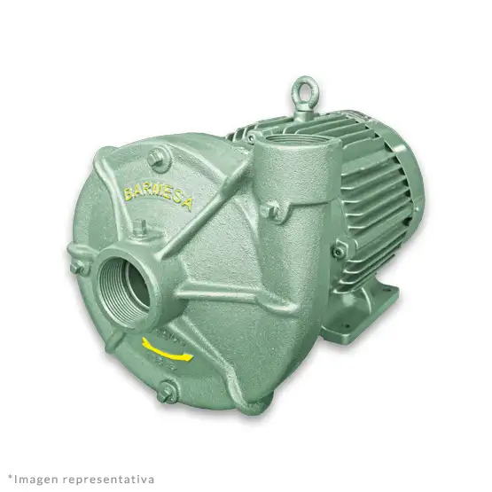 Vista derecha de la bomba centrífuga de alta presión modelo IA2EH de Barmesa Pumps