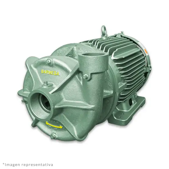 Vista derecha de la bomba centrífuga de alta presión modelo IA3H de Barmesa Pumps