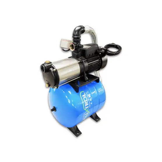 Equipo hidroneumático modelo EHS-MH-WX de Barmesa Pumps para sistemas de distribución de agua
