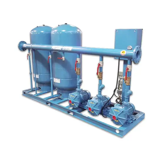 Equipo hidroneumático modelo EHT-2T de Barmesa Pumps con control de presión optimizado