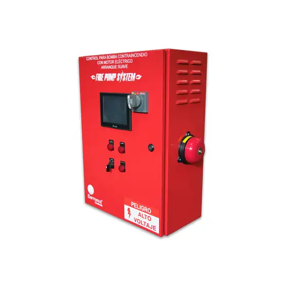 Tablero de arranque suave de Barmesa Pumps para control de motores