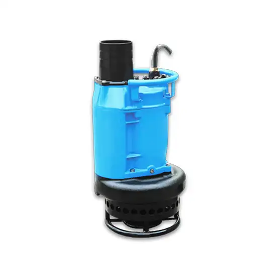 Submersible slurry pump KMUD 12 & 15 HP Barmesa Pumps for mining and industrial slurries