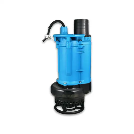 Submersible slurry pump KMUD 20 & 30 HP Barmesa Pumps designed for high-concentration slurries