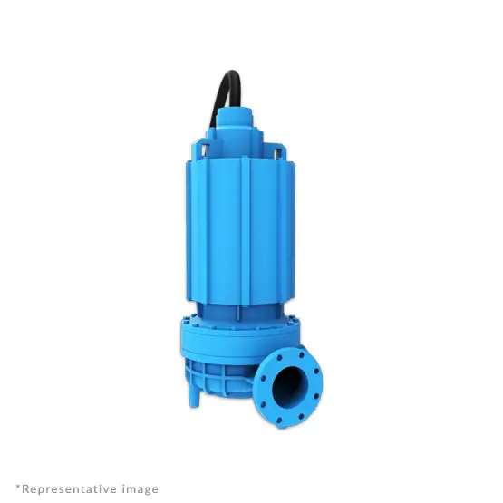 Explosion-proof submersible solids-handling pump 6XBSE-HADS Barmesa Pumps reliable in flammable areas