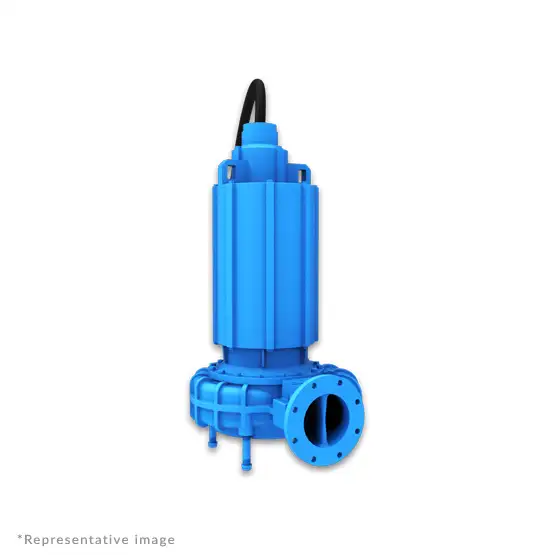 Explosion-proof submersible solids-handling pump 8XBSE Barmesa Pumps for heavy industrial sludge